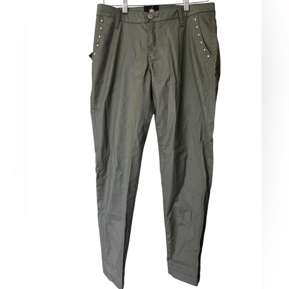 NWT Rock & Republic Olive Green Pants. Size 10M